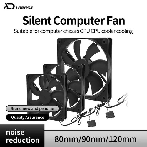 Ldpcsj 80mm 90mm 120mm quiet - ldpcsj,