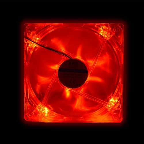Evo labs 120mm - red, led
