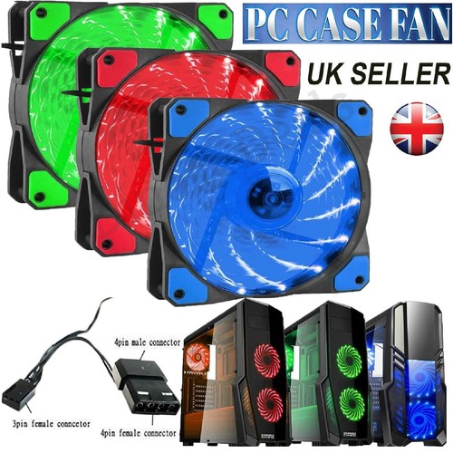 Jedel 120mm case fan - 120mm, –