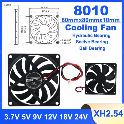 8010 80mm 10mm brushless - 8010,