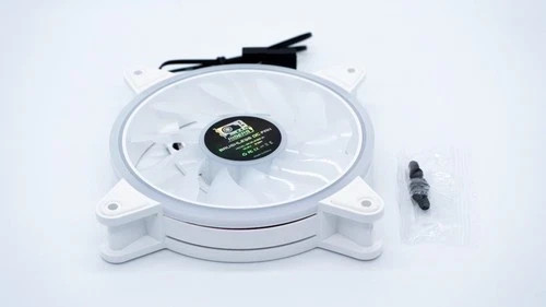 Gpurisers white led case - pc,