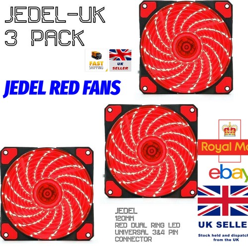 Pack jedel 120mm pc case - jedel,