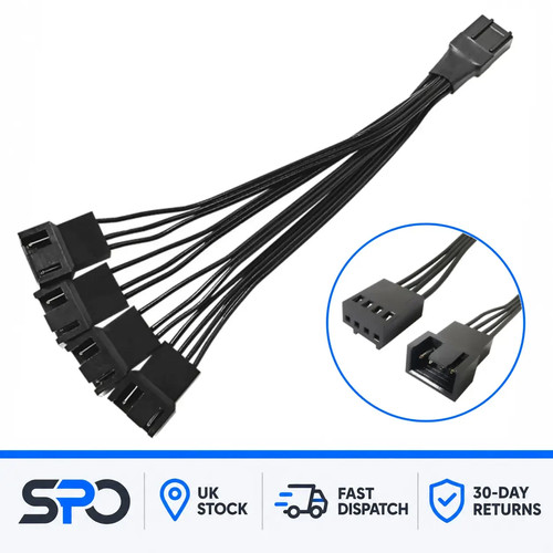 Pwm fan splitter cable - cable, 4