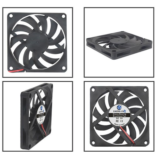 80mm case fan - 2pcs, quiet