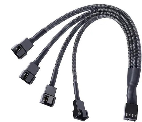 Pin pwm fan splitter - 4-pin,