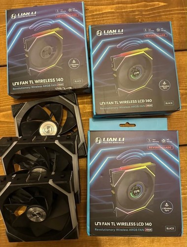 Lian lcd 140x120mm fan - x6,